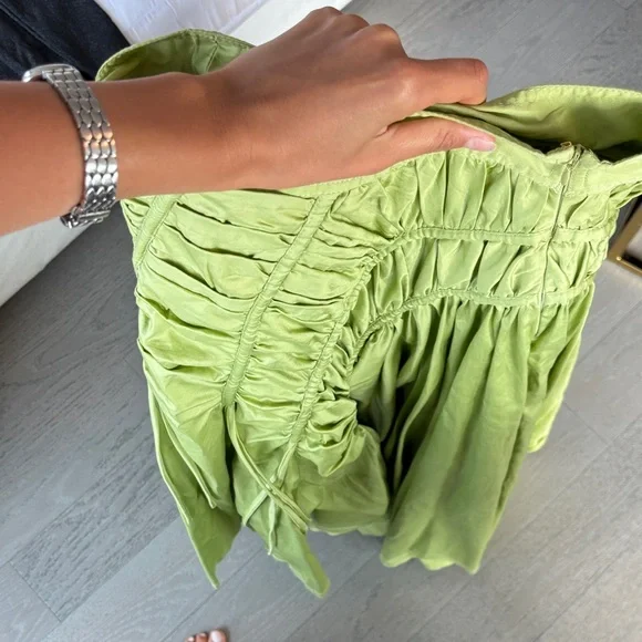 Aje Lime Green Maxi Skirt - Picture 4 of 4